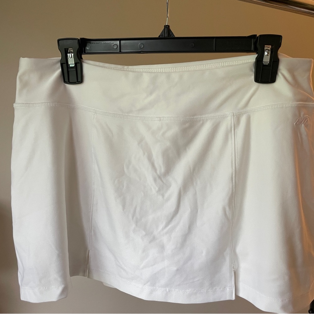 White Athletic Skort